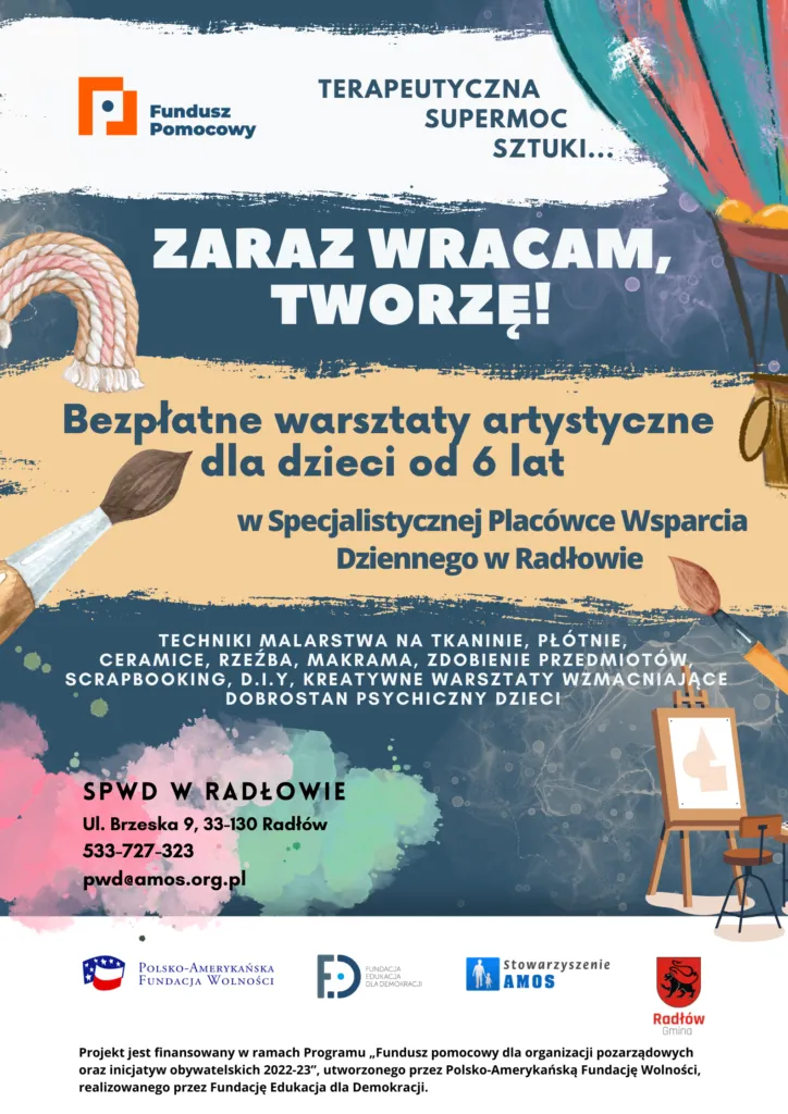 zaraz wracam plakat